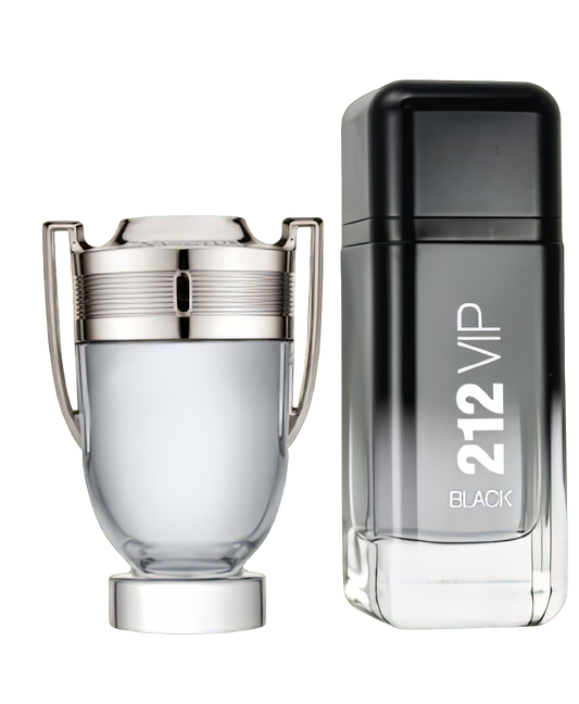 Disfruta de este combo de. Invictus, 212 Vip Black, Por el mes de junio